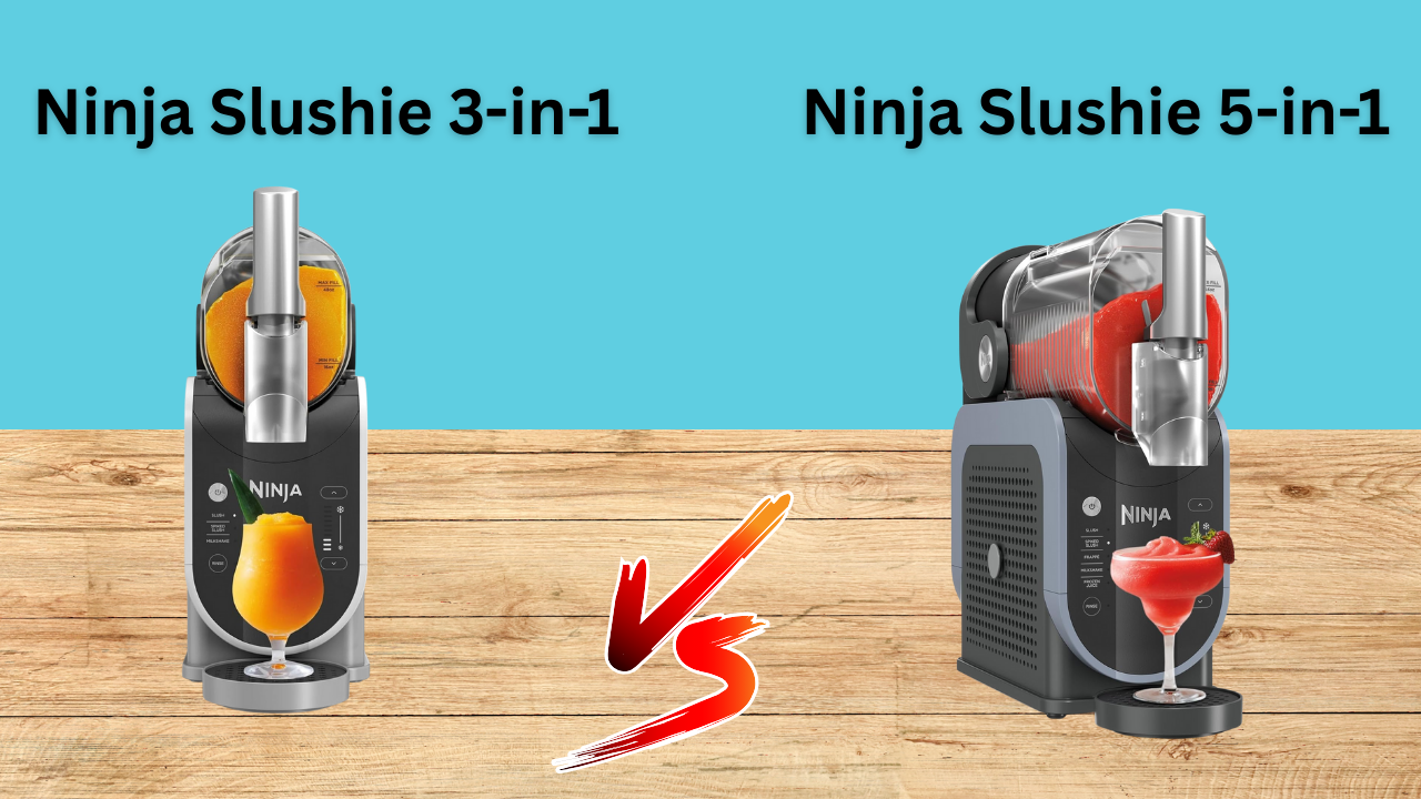 Ninja slushie 3 in 1 vs 5 in 1